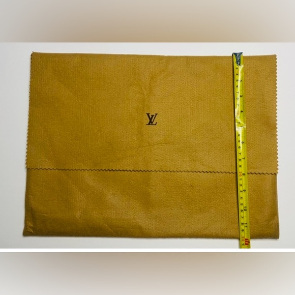 RARE Louis Vuitton vintage Envelope dustbag in WOOL - Picture 4 of 8